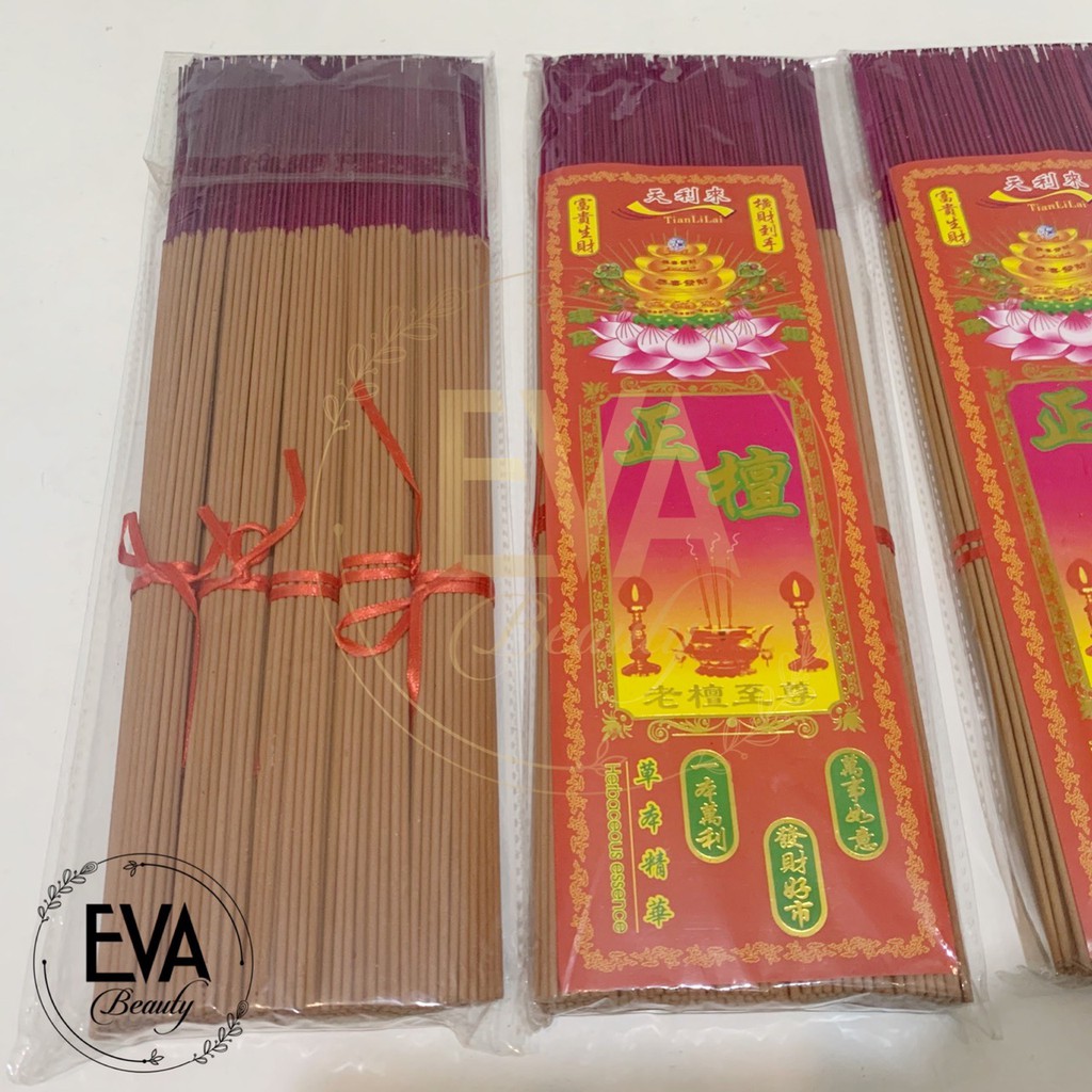 Nhang Thơm Đàn Hương Cao Cấp Tianlilai Đài Loan Không Khói Ít Tàn 40 Cm M3237