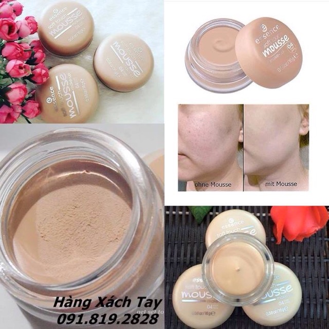 Phấn tươi Essence Soft Touch Mousse màu 04 xách tay Đức