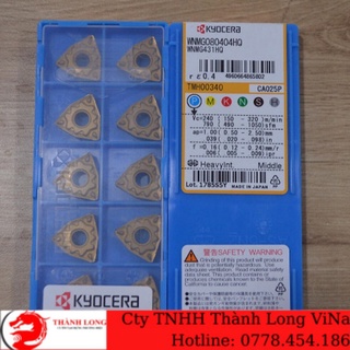 Mảnh dao tiện CNC Kyocera WNMG080408HQ/CA025P