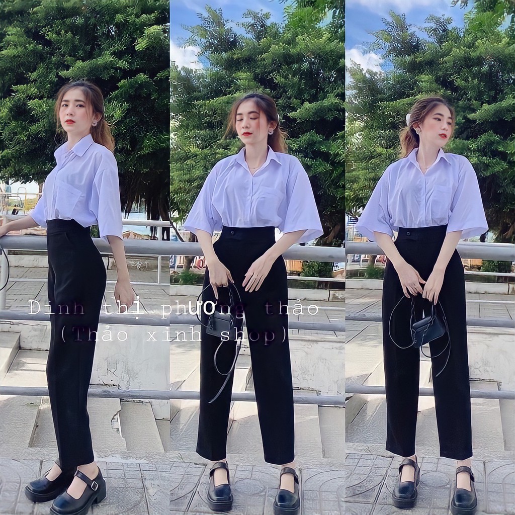 QUẦN BAGGY CÔNG SỞ 💖FREESHIP💖gấu lệch+gấu bằng, chất đẹp, tôn dáng✨✨✨ | WebRaoVat - webraovat.net.vn