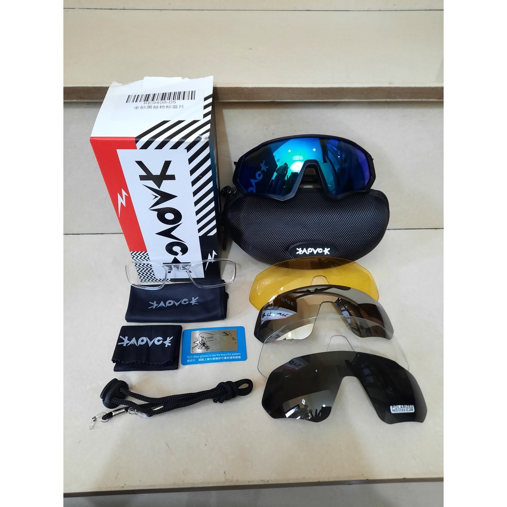 Kính Xe Đạp Kapvoe 5 Phân Cực Không Rockbros Not Oakley