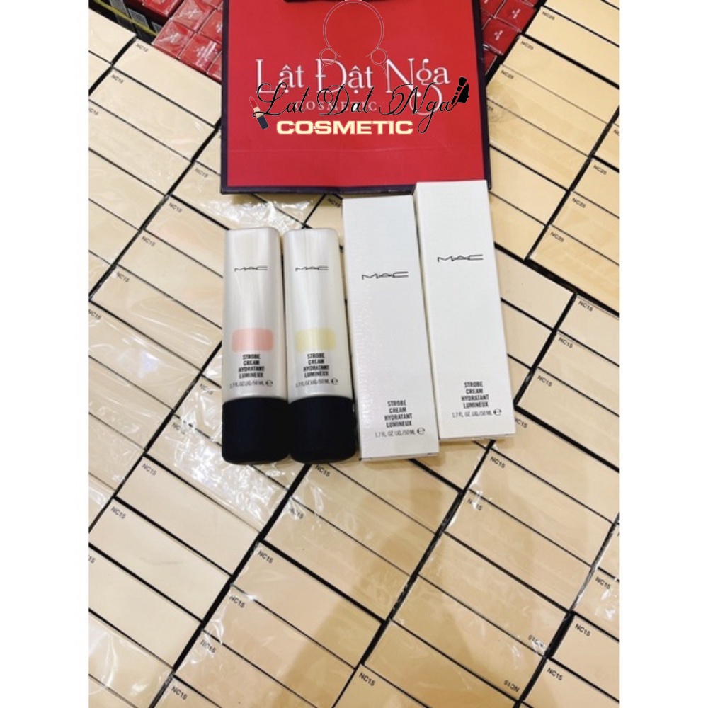 Kem lót căng bóng MAC Pinklite/ Sliverlite/ Goldlite/ Peachlite.