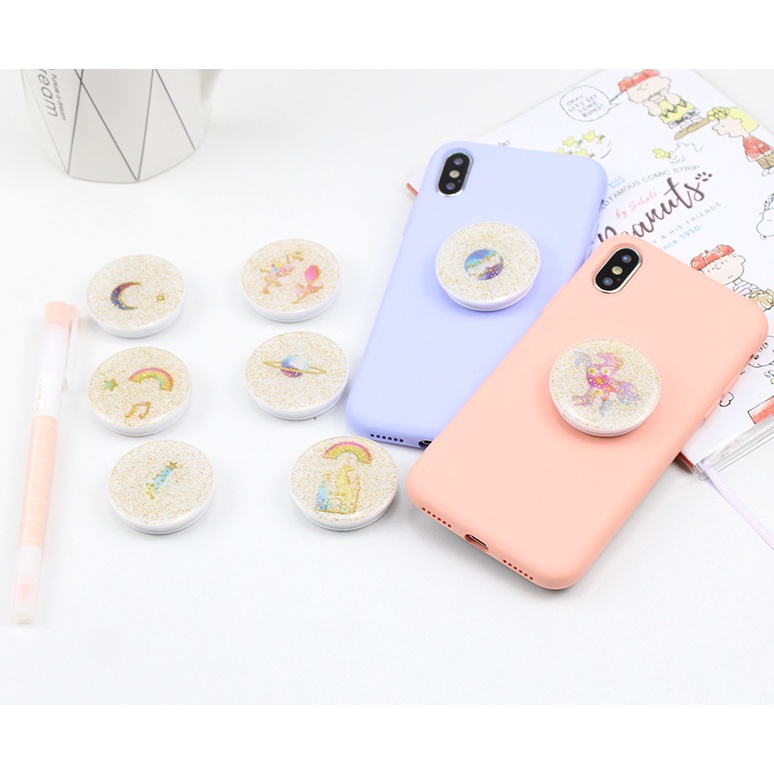 Giá đỡ điện thoại, Popsocket Nhiều Hình Dễ Thương