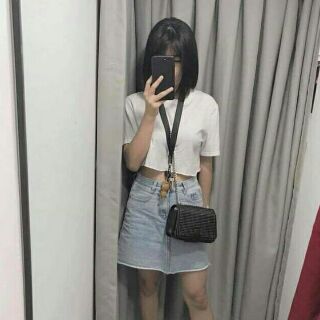Áo Croptop CỔ TRÒN COTTON