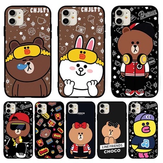 Ốp lưng TPU mềm Samsung Galaxy S7 Edge S8 S8+ Plus gấu nâu Two hoa văn