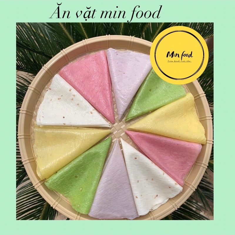 Bánh tráng sữa dừa bánh tráng Bến Tre sữa dừa lá dứa