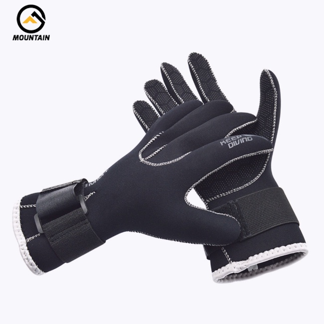 1 Đôi Găng Tay Lặn Chống Trượt Chống Lạnh Chống Mài Mòn Chống Nước Dg-203 Dày 3mm