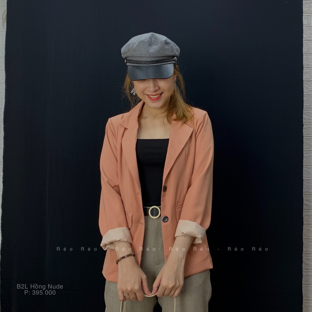 Blazer 2 lớp lót lụa cao cấp,cực kỳ mát, mềm mại và trẻ trung | BigBuy360 - bigbuy360.vn