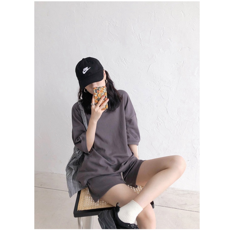 Set trang phục SUXI áo thun tay ngắn và quần đùi phong cách trẻ trung thời trang dành cho nữ