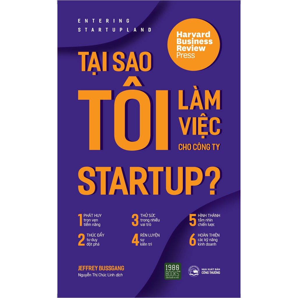 Sách - Tại Sao Tôi Làm Việc Cho Công Ty Startup? - TTR Bookstore