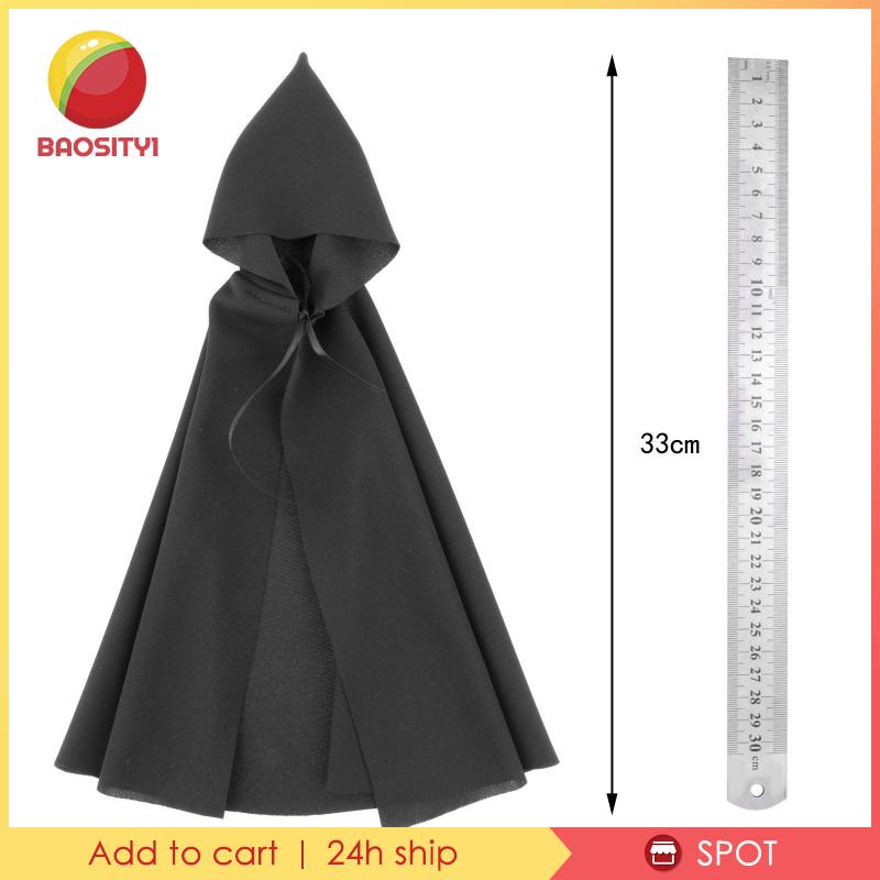 Áo choàng có mũ cho búp bê 12&quot; PH HT tỉ lệ 1/6