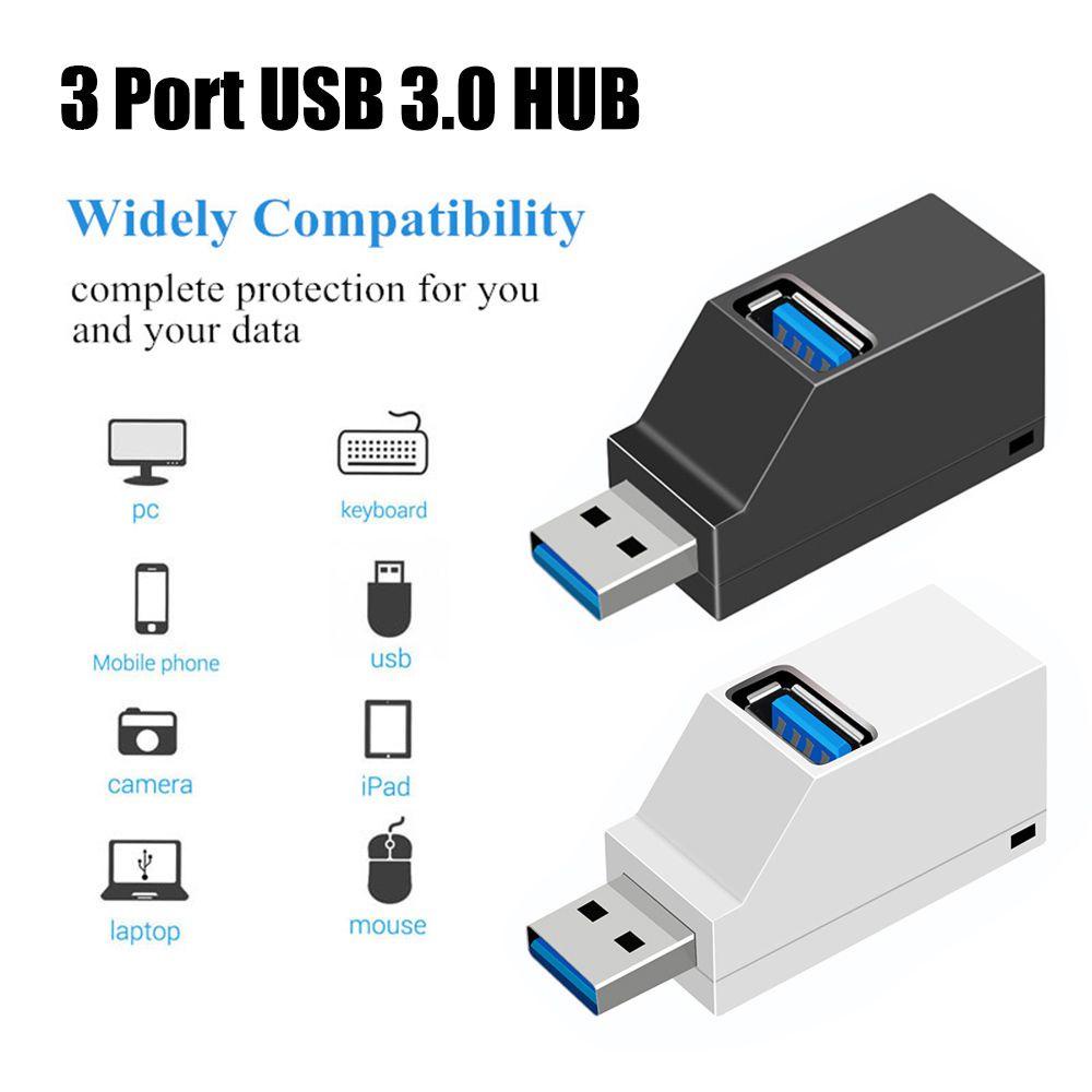 Bộ Chia 3 Cổng USB 3.0 Tốc Độ Cao Nhiều Màu Sắc Tiện Dụng