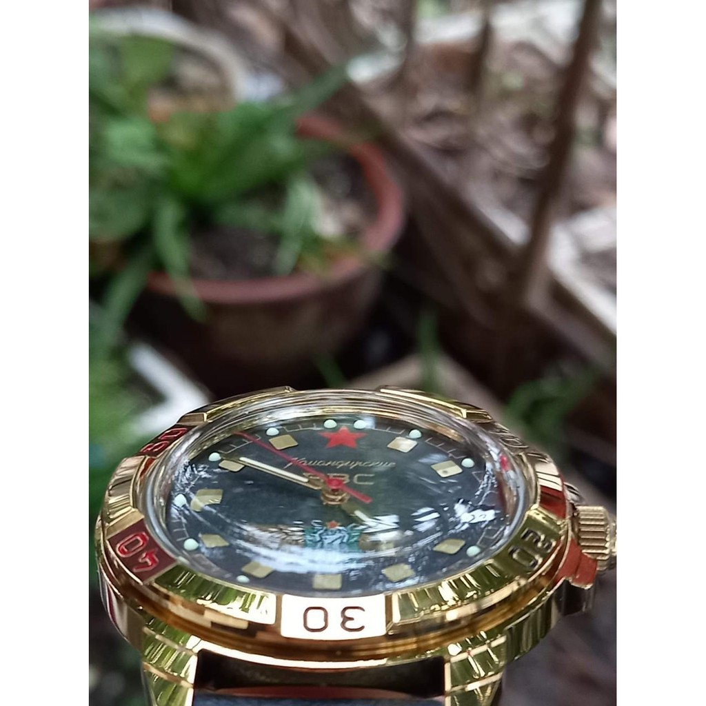 Đồng hồ nam Vostok máy cơ lên giây, size mặt 39. Đồng hồ Vostok Nga 439313