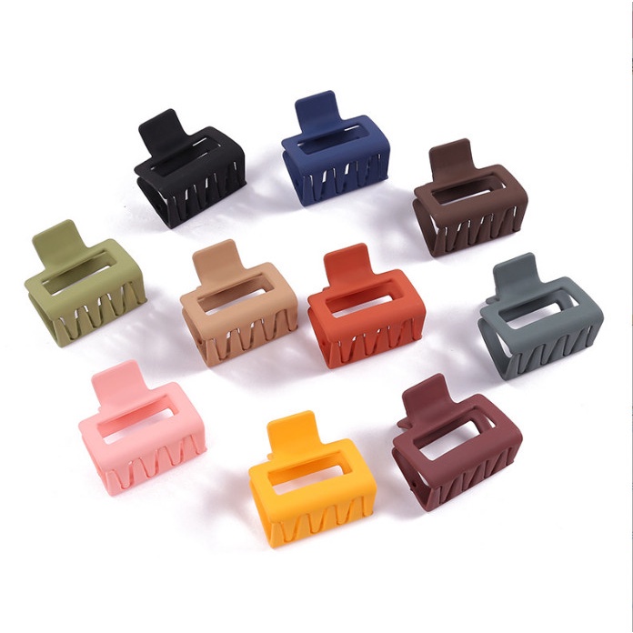 Kẹp Tóc Nhựa Càng Cua 6cm Dành Cho Nữ Nhiều Màu Sắc Tuicoi1025
