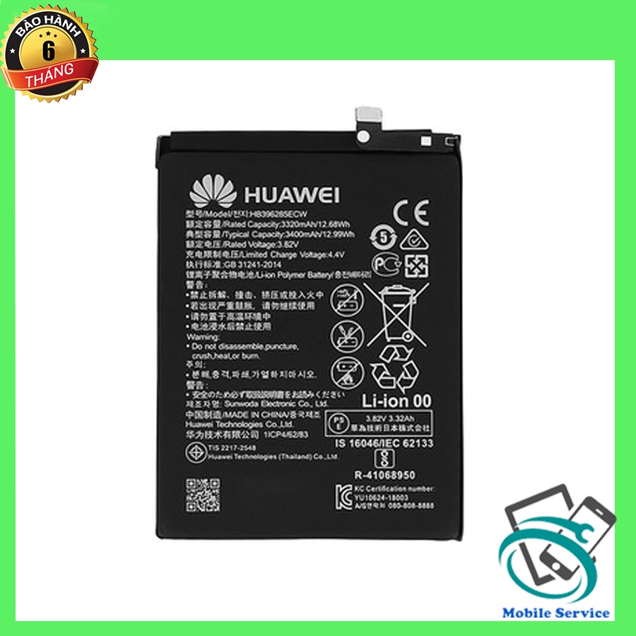 Pin Hawei P20 (HB396285ECW) ZIn, Chính hãng