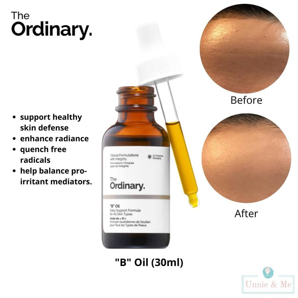 The Ordinary &quot;B&quot; OIL serum Tinh chất dầu dưỡng phục hồi da, chống lão hóa, làm sáng da 30ml