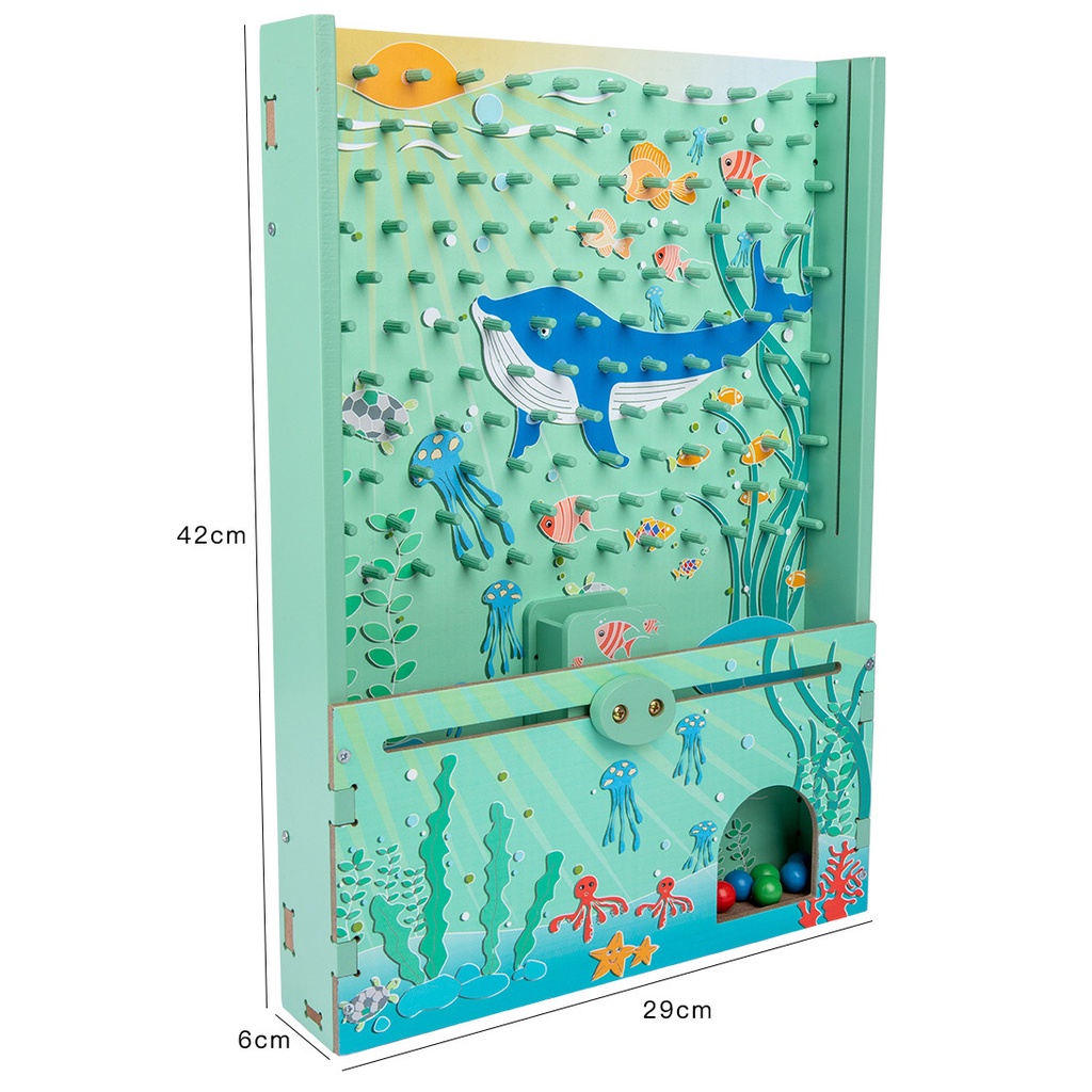 Đồ chơi hứng bóng bằng gỗ mới nhất 2022