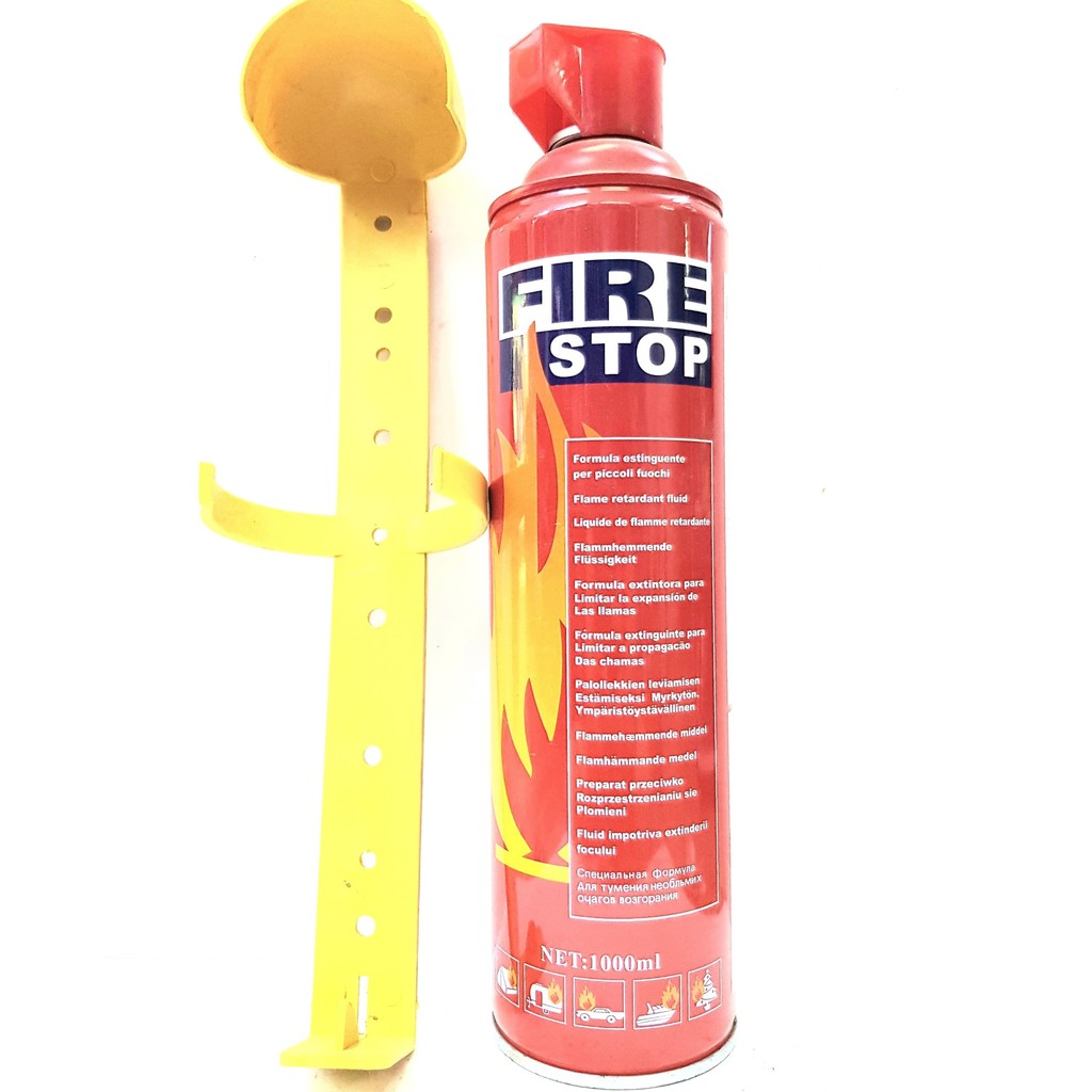 Bình chữa cháy nhỏ 500ml/ 1000ml Fire Stop (dạng bọt)