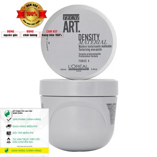 ✅[L'oreal_chính hãng] Sáp tạo kiểu Tecni Art Density Material Texturizing Wax-Paste Force 4 L'oreal 100ml