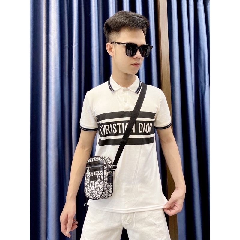 Túi Đeo Chéo Đựng Điện Thoại Nam Nữ Hoạ Tiết D.I.O.R, GD