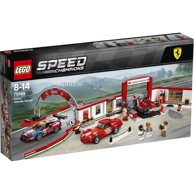 Đồ chơi lắp ráp Lego Speed Champion 75889 - Đội Xe Đua Ferrari