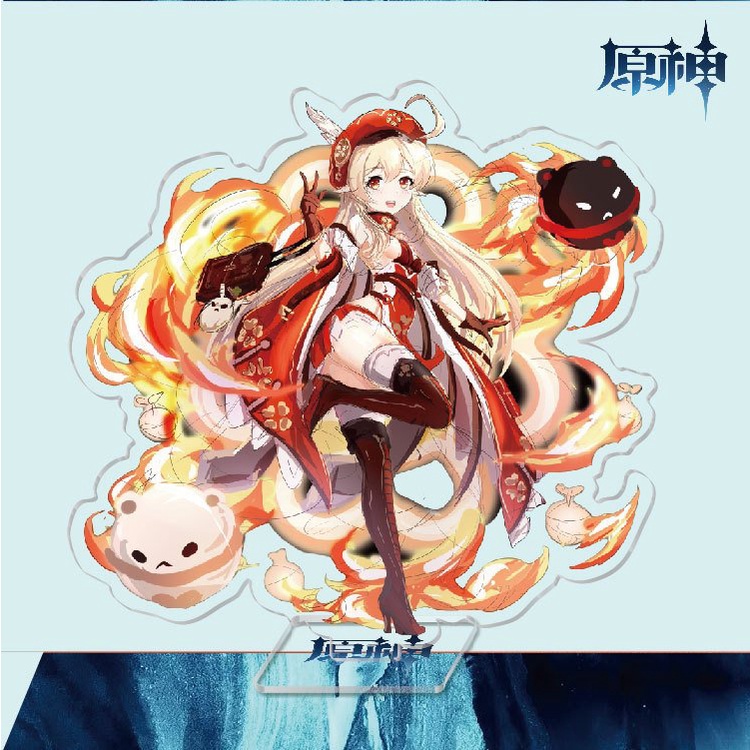 Mô hình Standee GENSHIN IMPACT GIRLS nhân vật nữ game mica acrylic anime chibi xinh xắn