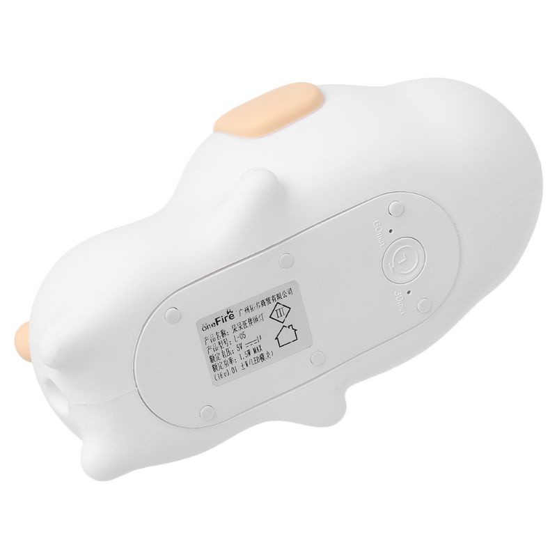 Đèn Ngủ LED Cảm Ứng Bằng Silicon Hình Cún Dễ Thương Cho Bé