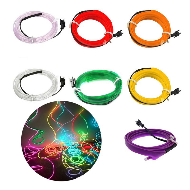 Dây đèn LED 12V 5m/4m/3m/2m/1m trang trí xe hơi đa năng chất lượng cao