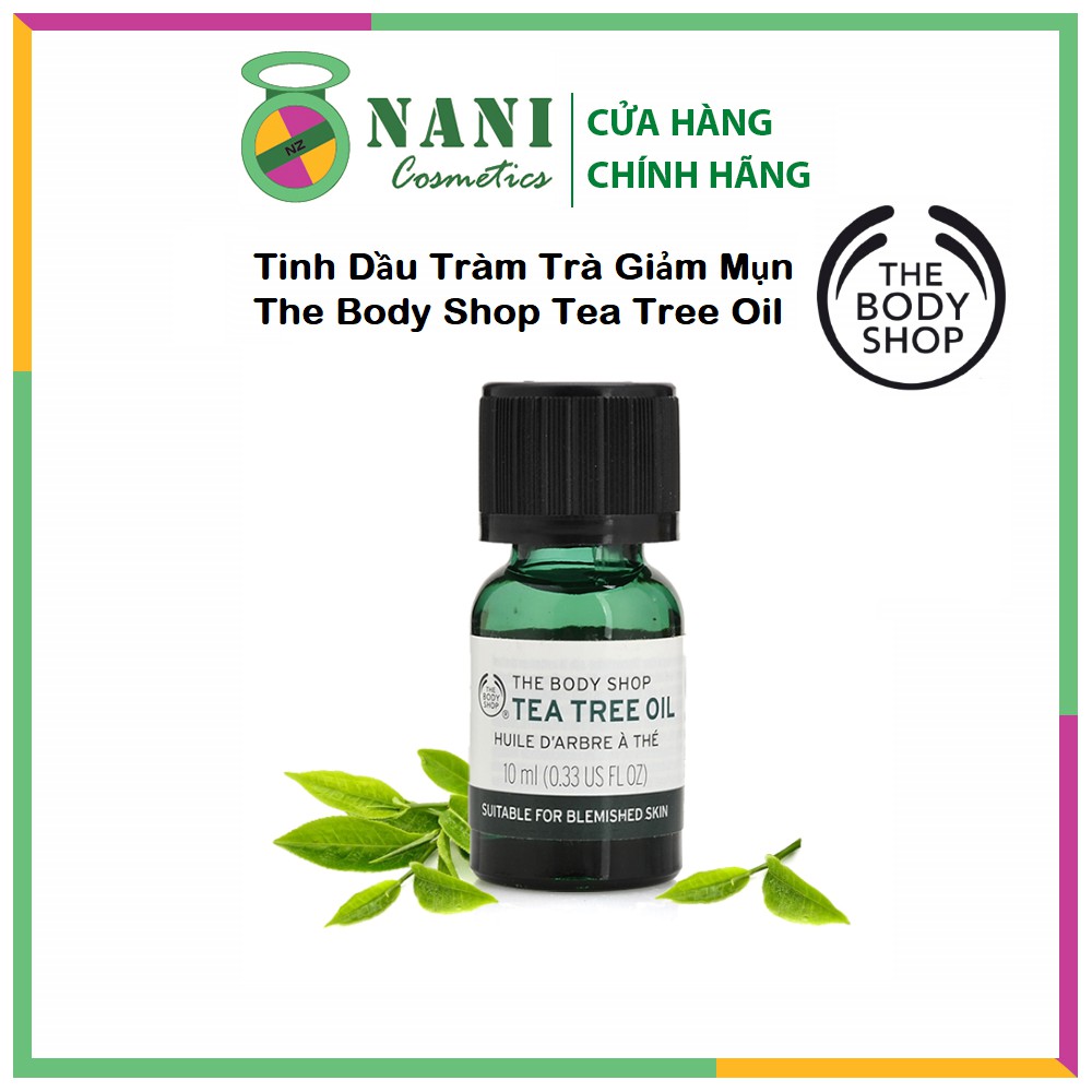 Tinh dầu tràm dành cho da mụn The Body Shop Tea Tree Oil 10ml