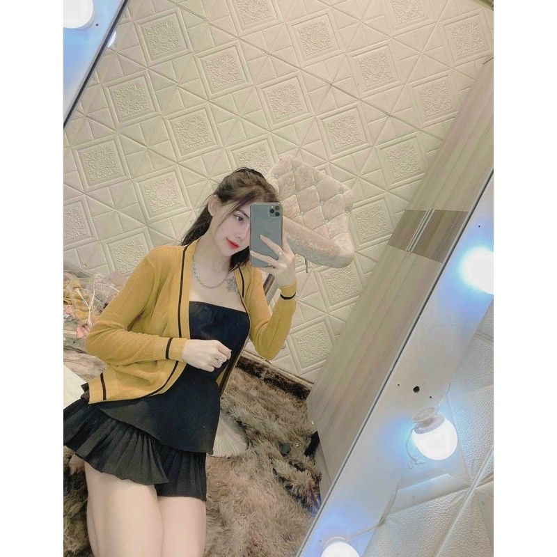 Áo Khoác Len Viền Hàng Quảng Châu