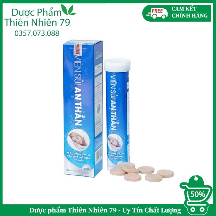 Viên Sủi An Thần – Giúp Ngủ Ngon Sâu Giấc Tinh Thần Sảng Khoái