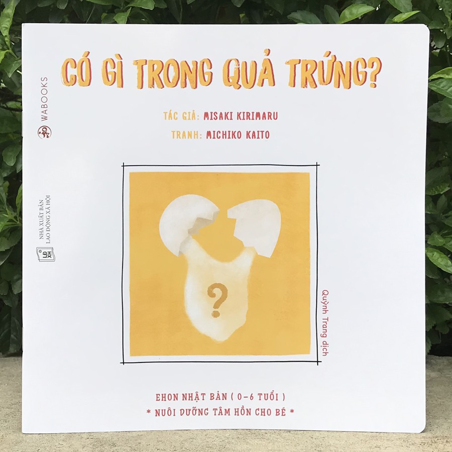 Sách - Ehon Màu sắc - Có gì trong quả trứng? (0-6 tuổi)