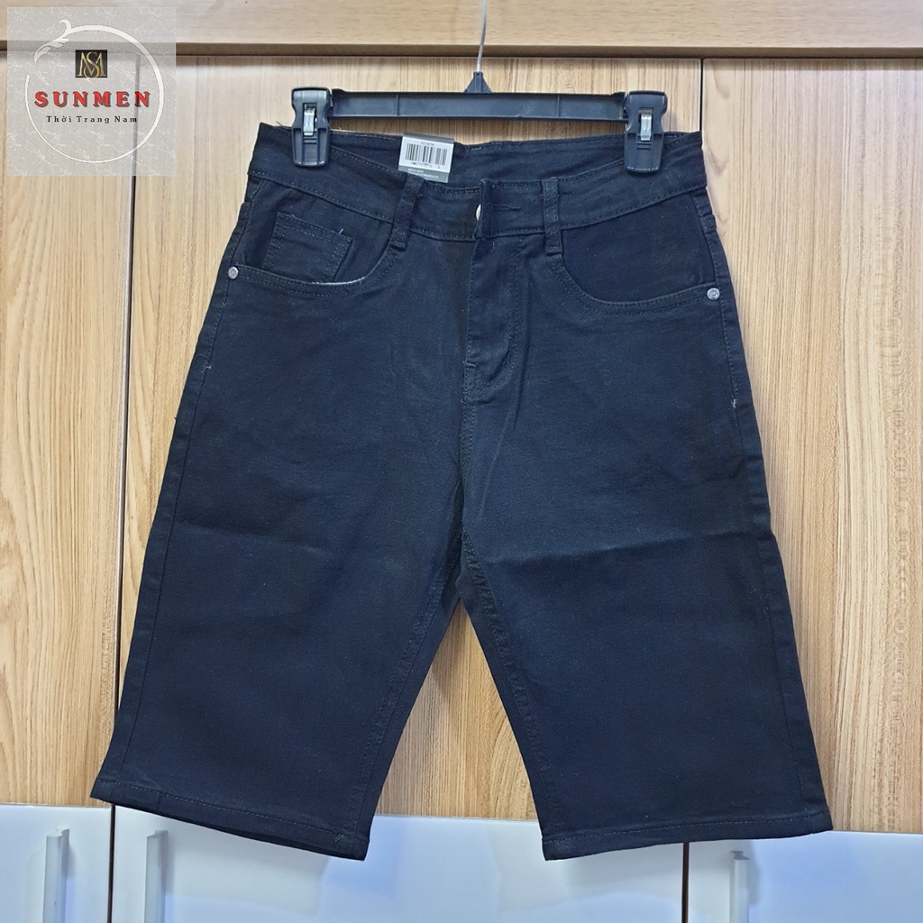 [HCM] Quần Jean Lửng Nam - Quần Short Jean Nam Thun Co Giãn Cao Cấp Thoải Mái SUNMEN-Hàng VNXK 100%
