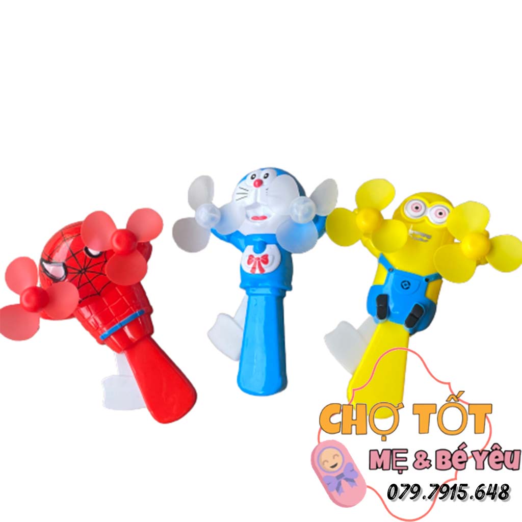 Đồ chơi quạt bóp tay hình thú xinh xắn