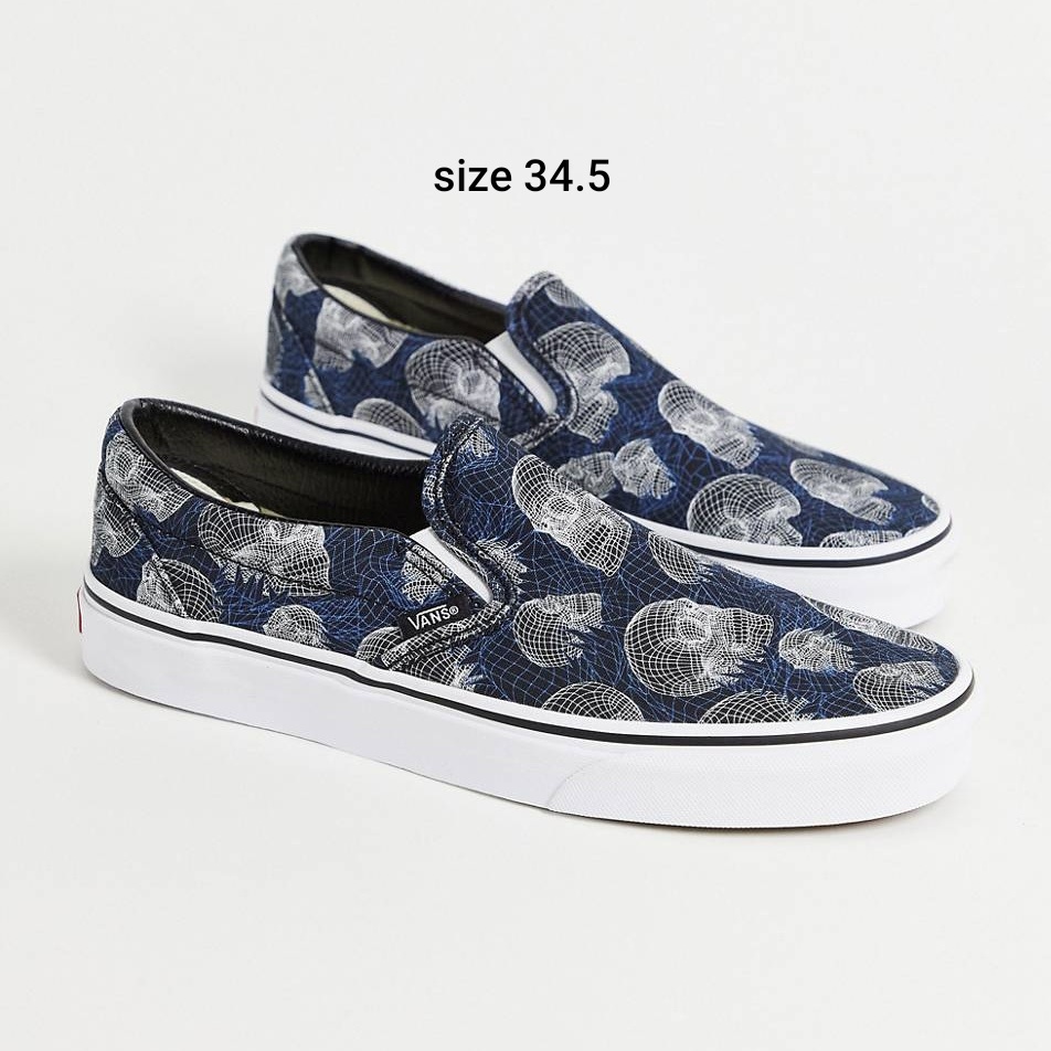 Giày Vans chính hãng Old skool authentic slip on size 34.5 35 36