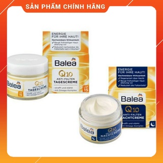 Kem Dưỡng Da Balea Q10 Chống Lão Hóa Ban Ngày và đêm - xuất xứ Đức DATE 03-2022