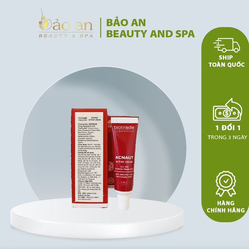 Kem Chấm Mụn - BIOTRADE ACNAUT ACTIVE CREAM 5ml