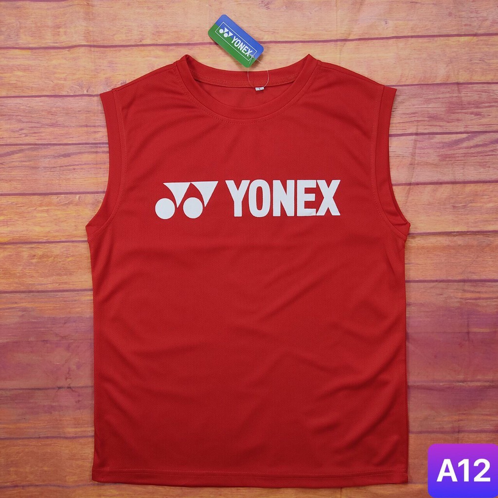 Áo Cầu Lông YONEX Ba Lỗ/Sát Nách Dùng Trong Tập Luyện và Thi Đấu Cầu Lông