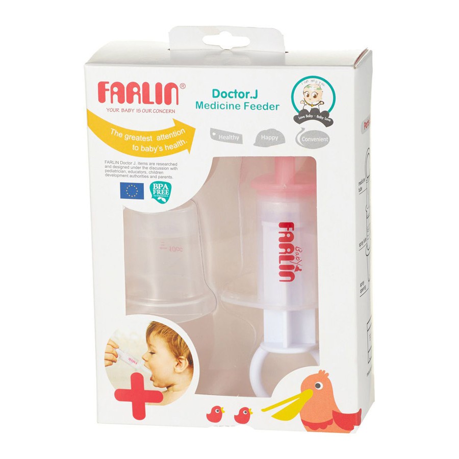 Dụng Cụ Xi Lanh Cho Bé Uống Thuốc / Bón Sữa Farlin An Toàn Cho Bé BF19103
