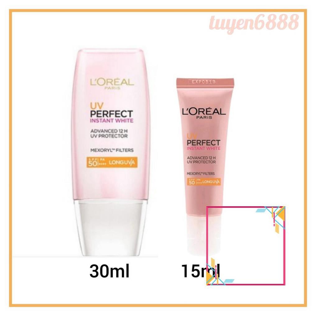 Kem chống nắng dạng sữa L'oreal Paris UV Perfect SPF50+