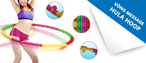 VÒNG LẮC EO MASSAGE HULA HOOP