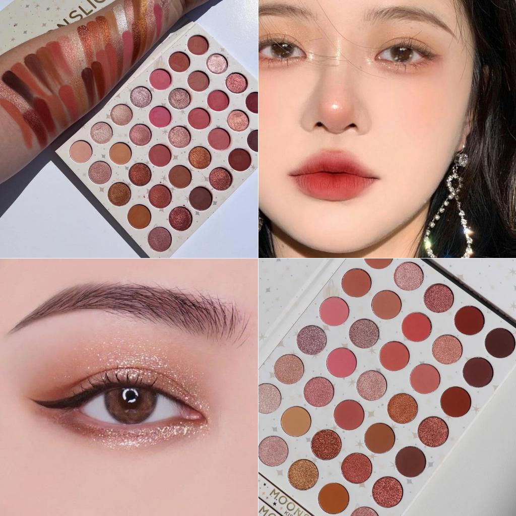 Bảng Mắt Moonslice Beauty Over The Moon 35 Ô TIện LợI Chuẩn Makeup Artist 200g