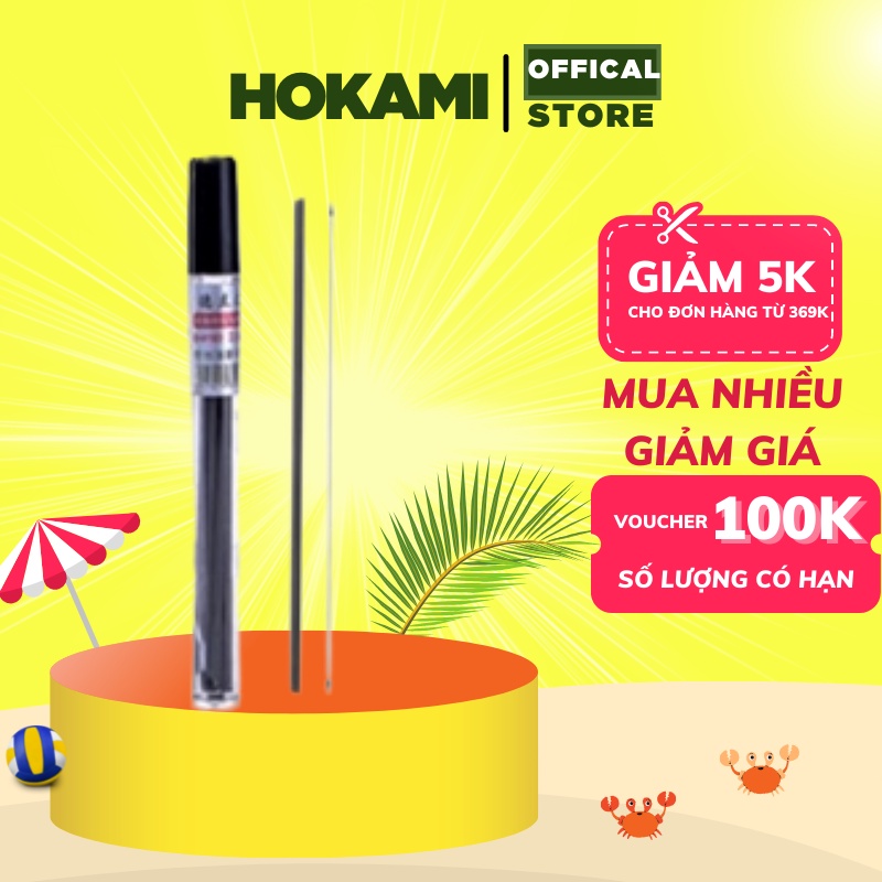 Ruột chì kim 2.0mm cao cấp dùng cho mỹ thuật -hội họa - HOKAMI STORE
