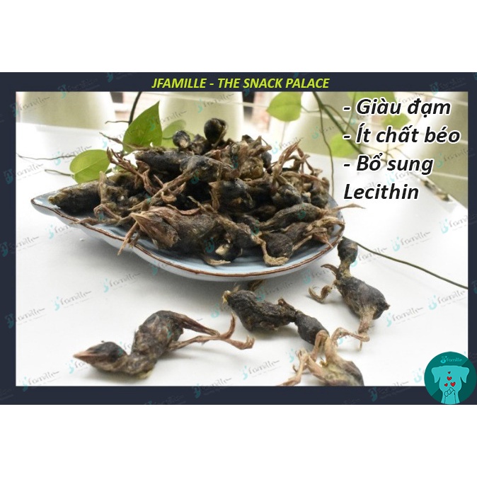 [VỖ BÉO]Treat Thưởng Thú Cưng JFamille, Chim Cút Treo Gió, Giàu Dinh Dưỡng, Bổ Sung Protein-Vitamin-Khoáng Chất.  JF130