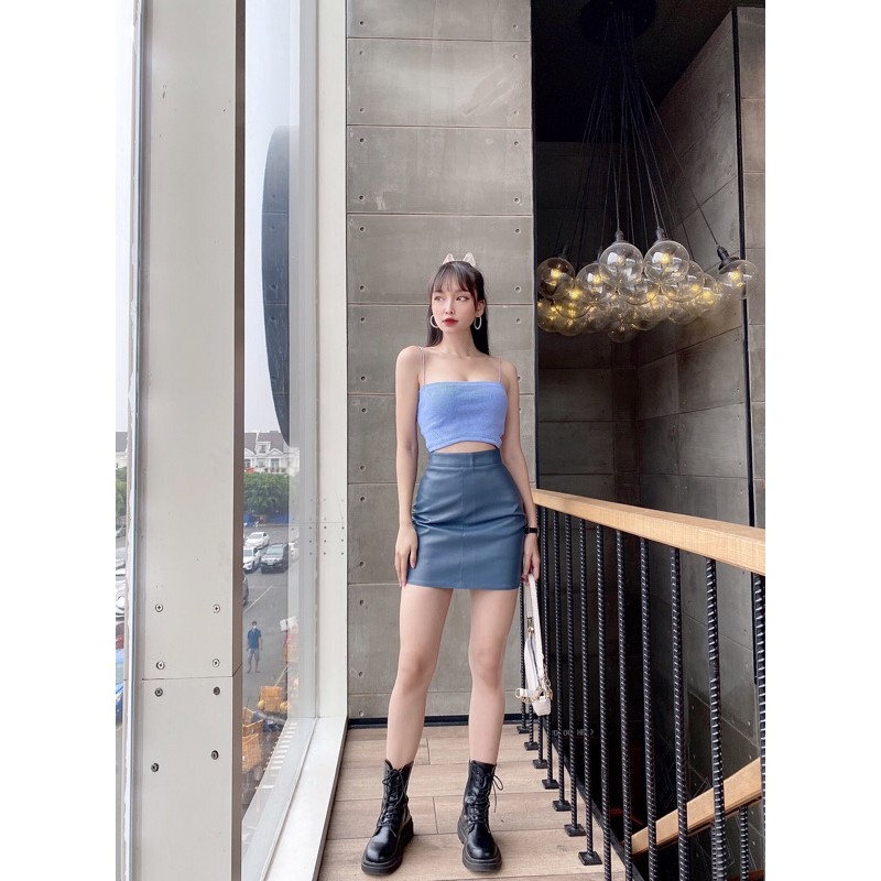 𝙇𝙖𝙙𝙮 𝙎𝙩𝙮𝙡𝙚 & 𝙊𝙪𝙩𝙛𝙞𝙩𝙨 𝘅 Chân váy da trơn | BigBuy360 - bigbuy360.vn