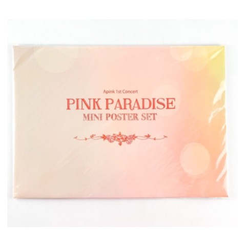 Tấm Áp Phích In Hình Apink - Pink Paradise Mini Dễ Thương Xinh Xắn