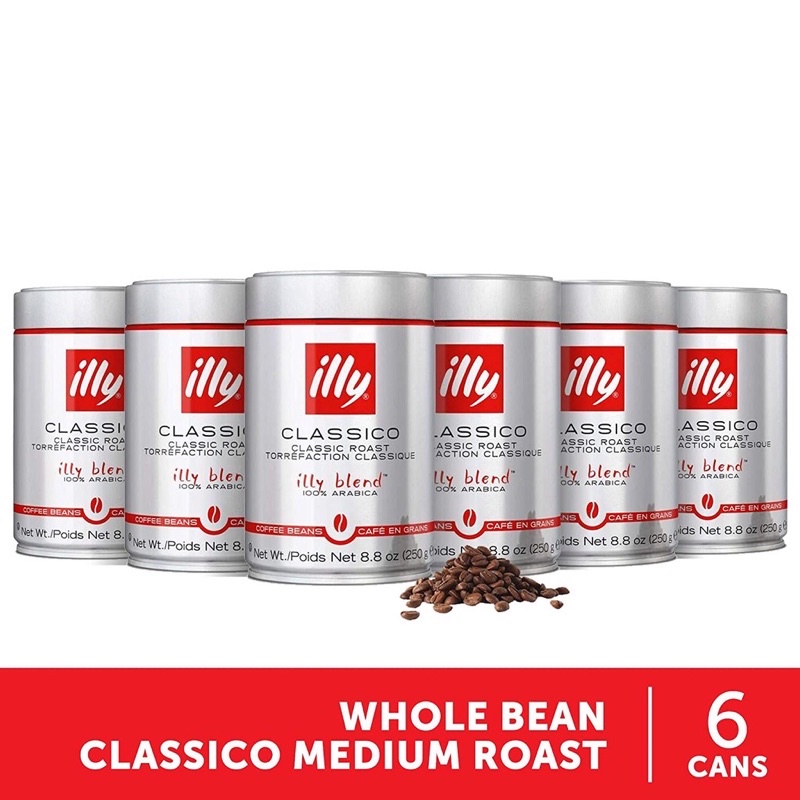 CÀ PHÊ HẠT ĐÃ RANG ILLY CLASSICO ROAST – 250G