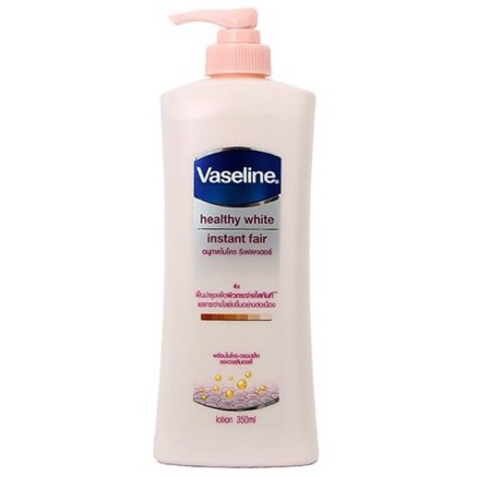 Sữa dưỡng thể Vaseline Trắng da tức thì chai 350ml