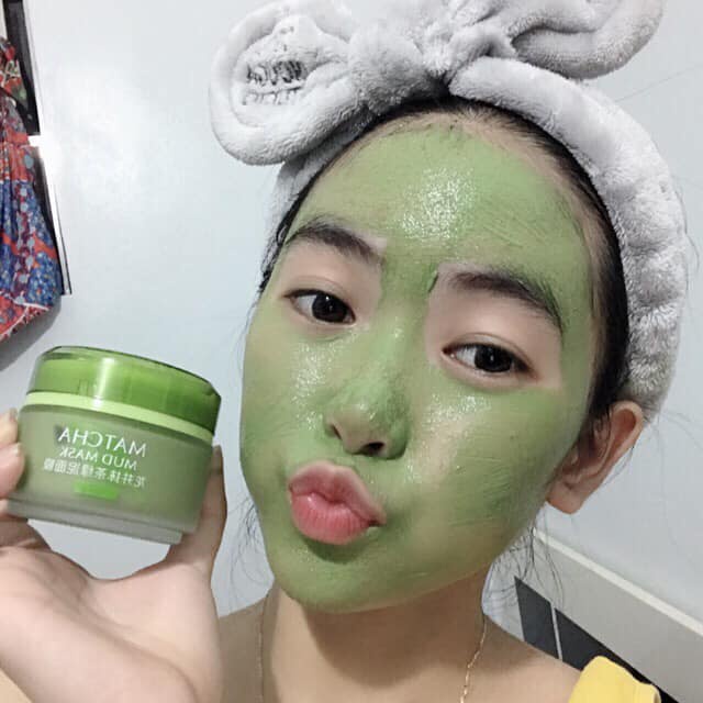 Mặt Nạ Bùn Trà Xanh Laikou Matcha Mud Mask 100G Mới Về Sena Beauty