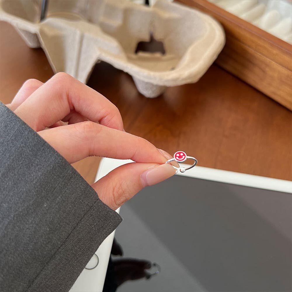 Nhẫn Kim Loại Thiết Kế Hình Học Thanh Lịch Cho Nam Và Nữ